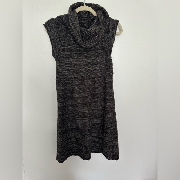 Dragonfly | Sweater dress | Lambswool | Size S | Cowl Neck - Picture 3 of 4